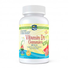 Kids Vitamin D3 400 IU Gummies (120 gummies, wild watermelon splash)