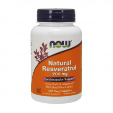 Natural Resveratrol 200 mg (120 veg caps)
