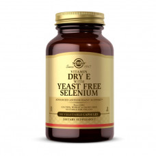 Dry Vitamin E with Yeast Free Selenium (100 veg caps)