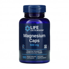 Magnesium Caps 500 mg (100 veg caps)