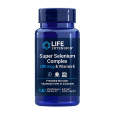 Super Selenium Complex 200 mcg & Vitamin E (100 veg caps)