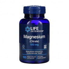 Magnesium Citrate 100 mg (100 veg caps)