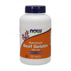 Hydrolyzed Beef Gelatin 550 mg (200 caps)