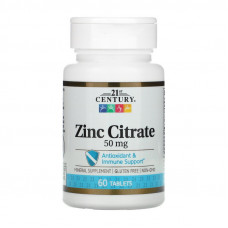 Zinc Citrate 50 mg (60 tab)