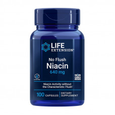 No-Flush Niacin 640 mg (100 caps)