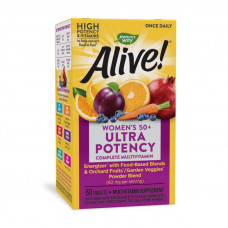 Alive! Women's 50+ Ultra Potency (60 tab)