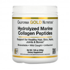 Hydrolyzed Marine Collagen Peptides (200 g, pure)