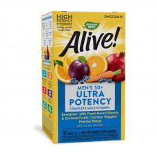 Alive! Men's 50+ Ultra Potency (60 tab)