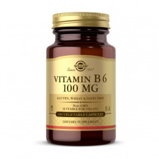 Vitamin B6 100 mg (100 veg caps)