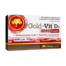 Gold-Vit D3 Fast 4000 j.m. (90 tab)