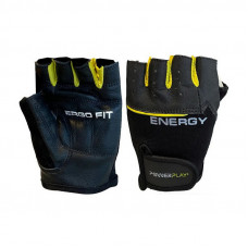 Fitness Gloves Black-Yellow (M size)