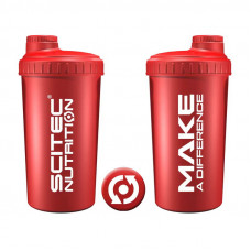 Shaker Scitec Nutrition Make A Difference (700 ml, red)