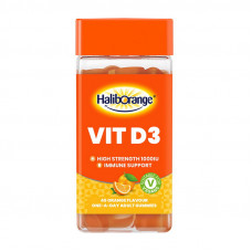 Vit D3 1000 IU (45 gummies, orange)