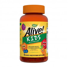 Alive! Kids MultiVitamin Gummy (60 gummies, Orchard Fruits & Garden Veggies)
