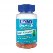 Smartkids Happy Tummies (30 gummies, strawberry)
