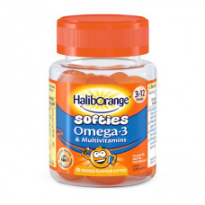 Softies Omega-3 & Multivitamins (30 softies, orange)