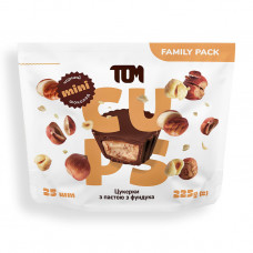 Цукерки з пастою фундука чорний шоколад - Family Pack (225 g)