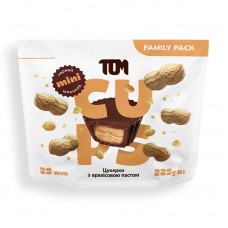 Цукерки з арахісовою пастою чорний шоколад - Family Pack (225 g)