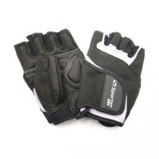 Weightlifting Gloves Black-Grey (M size, Black-Grey)