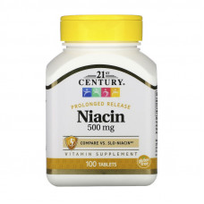 Niacin 500 mg (100 tabs)
