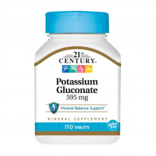Potassium Gluconate 595 mg (110 tabs)