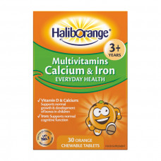Multivitamins Calcium & Iron (30 chew tab, orange)