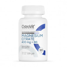 Magnesium Citrate 400 mg + B6 (90 tab)
