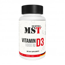 Vitamin D3 1000 IU (25 mcg) (100 softgels)
