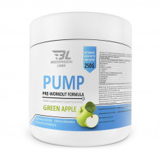 Pump Pre-Workout Formula (250 g, green apple)