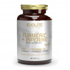 Turmeric + Piperine (120 veg caps)