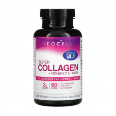 Super Collagen + Vitamin C & Biotin (180 tabs)