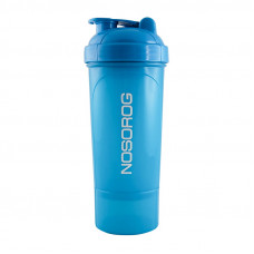 Nosorog Shaker 2 in 1 (350 ml, blue)