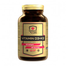 Vitamin D3+K2 (120 sgels)