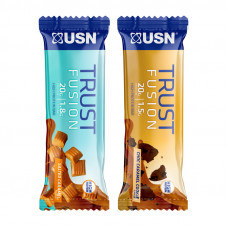 Trust Fusion Protein Bar (55 g, choc cookies & caramel)