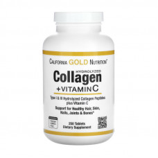 Collagen Hydrolyzed + Vitamin C (250 tab)