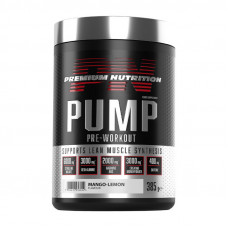 Pump Pre-Workout (385 g, blue raspberry)