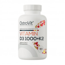 Vitamin D3 1000 + K2 (90 tabs)