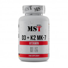 Vitamin D3 + K2 MK-7 (60 sgels)